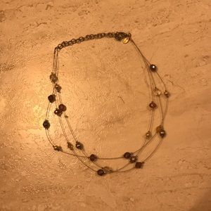Simple bead necklace